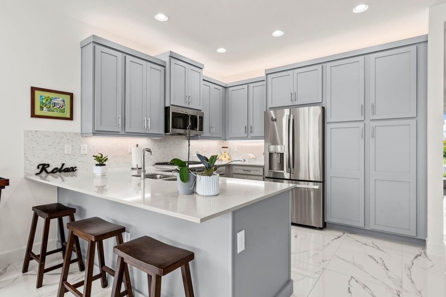 Furnished interior view inside a new home in , Port St. Lucie (Image 7). Furnished interior view inside a new home in , Port St. Lucie (Image 7).