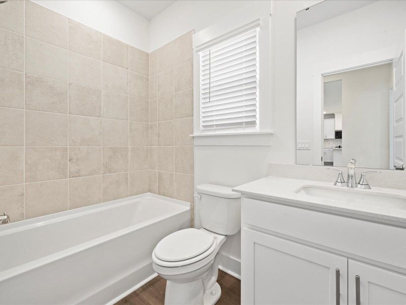 Furnished interior view inside a new home in The Coves at Lakes of Cane Bay, Summerville (Image 5).