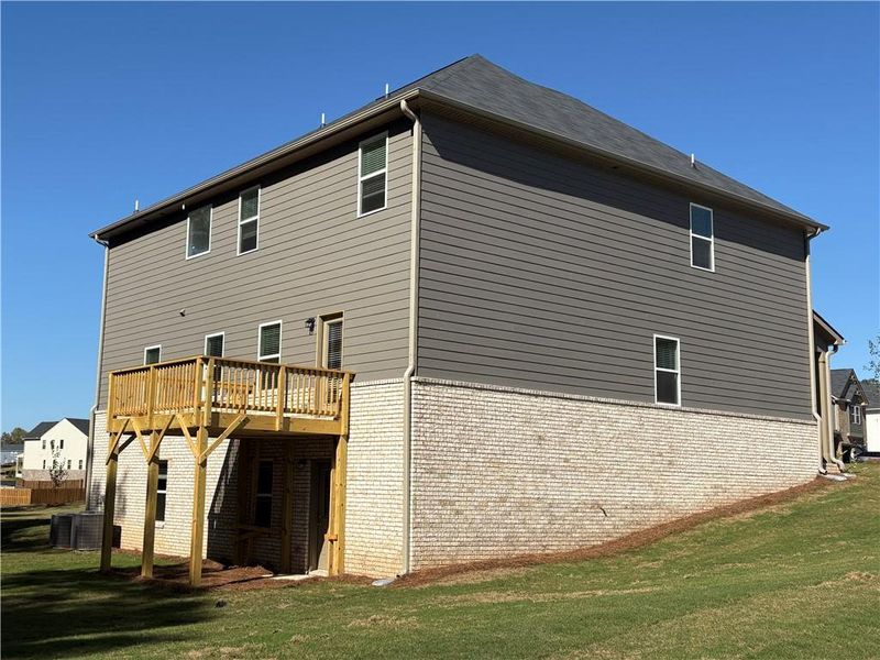 Exterior details and patio area of a home in Southern Hills, McDonough (Image 22).