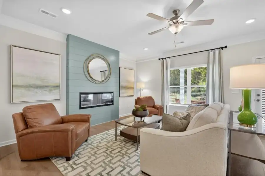 Furnished interior view inside a new home in Jameson Towns, Villa Rica (Image 24).