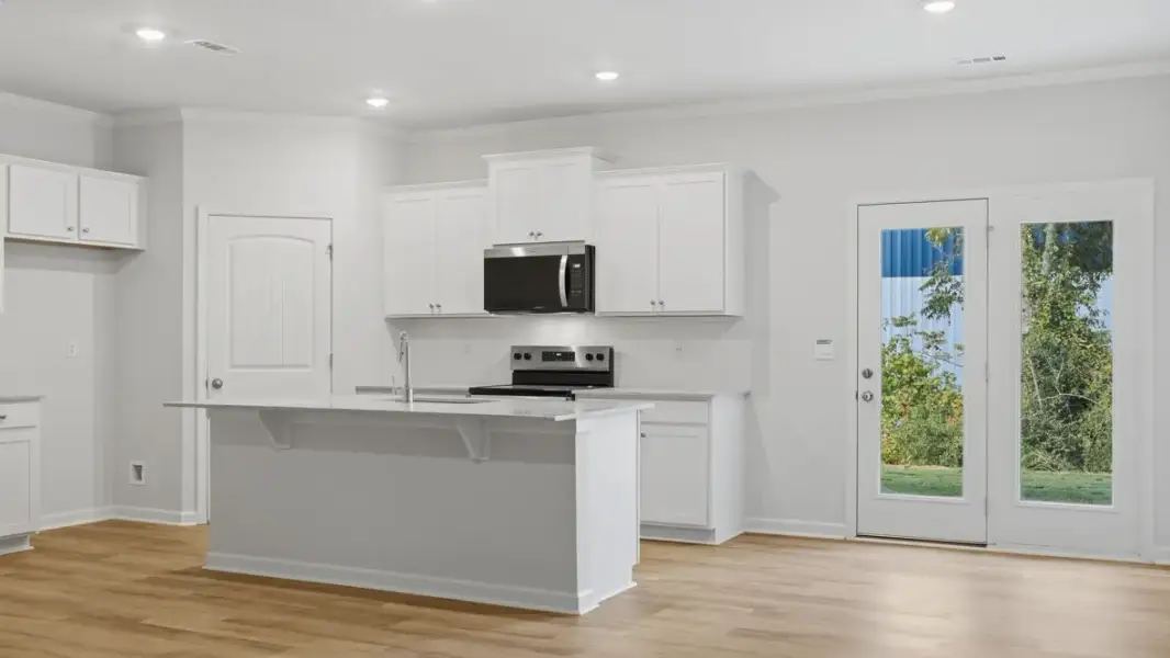 Furnished interior view inside a new home in Hughes Court, Dawsonville (Image 3).