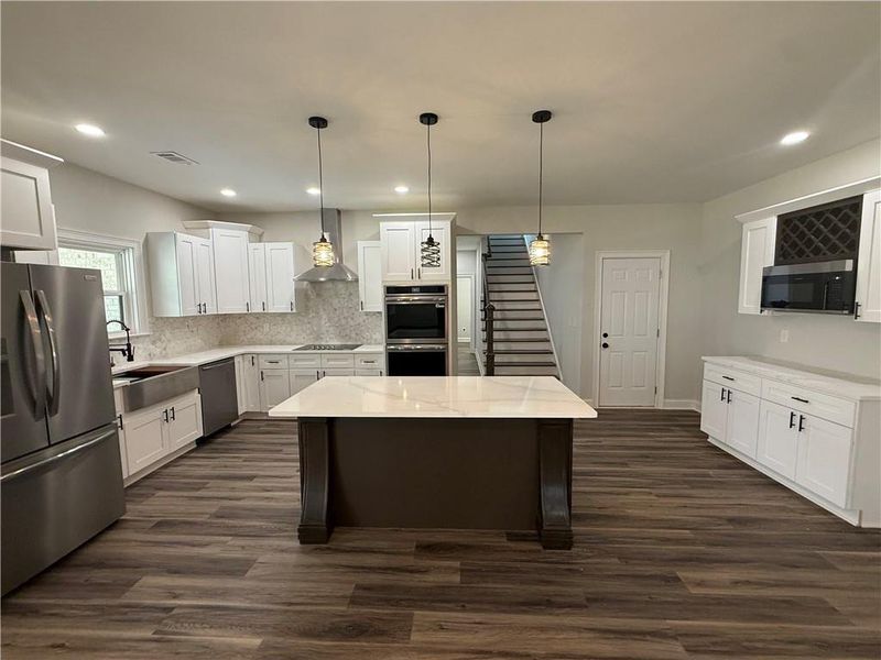 Furnished interior view inside a new home in , Covington (Image 8).