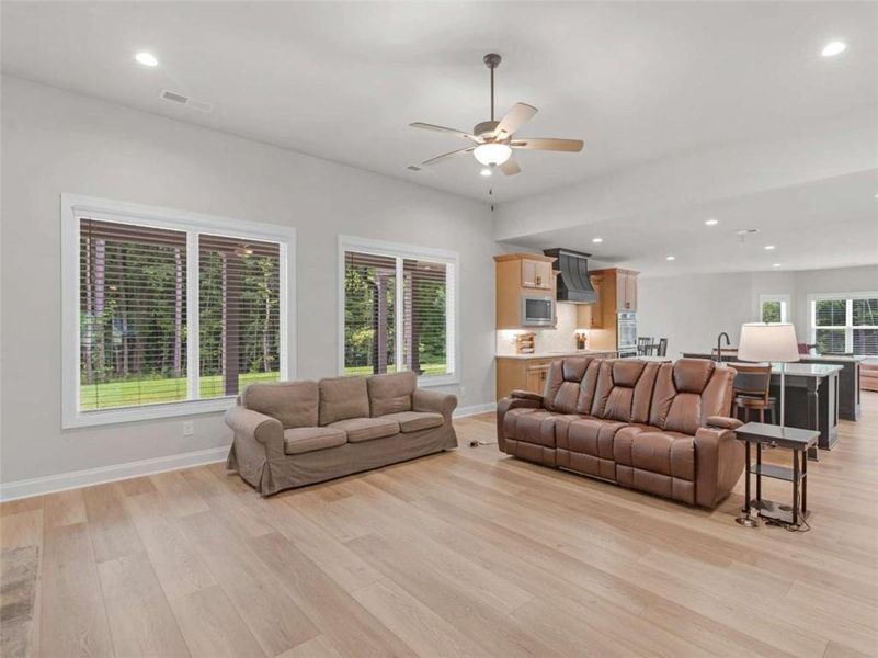 Furnished interior view inside a new home in , Newnan (Image 35). Furnished interior view inside a new home in , Newnan (Image 35).