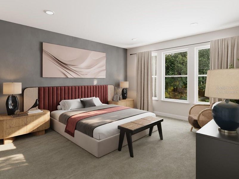 Furnished interior view inside a new home in Skye Ranch Community Group Page, Sarasota (Image 4).