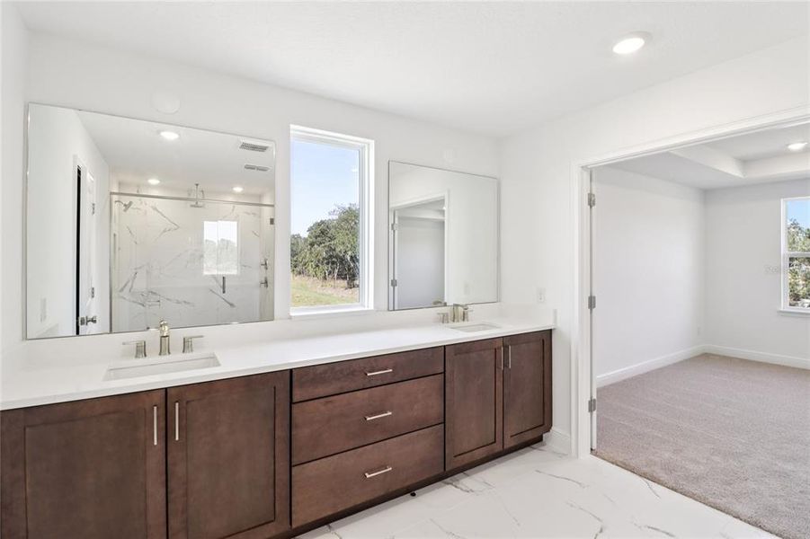 Furnished interior view inside a new home in Northlake Traditional, Winter Garden (Image 14).