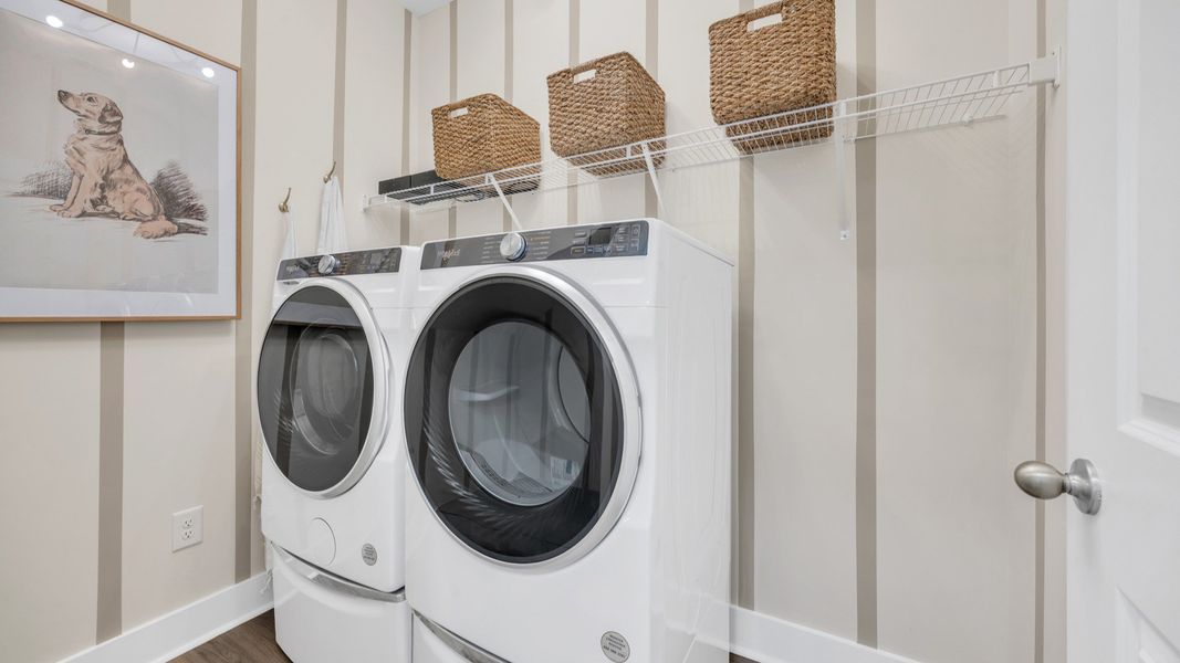Representative furnished interior of a home built from the Lighthouse by DRB Homes in Chestnut Farms, Longs (Image 14).