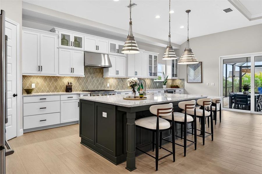 Furnished interior view inside a new home in , Venice (Image 36).