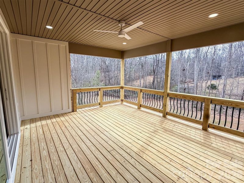 Exterior details and patio area of a home in , Newton (Image 4).