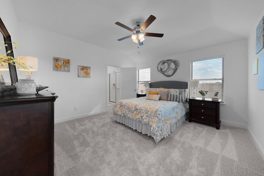 Furnished interior view inside a new home in Stonecreek, Sulphur Springs (Image 16).