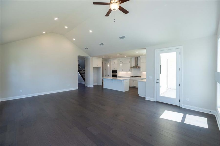 Spacious, unfurnished interior of a new home in Promenade at Sawnee Village, Cumming (Image 31).