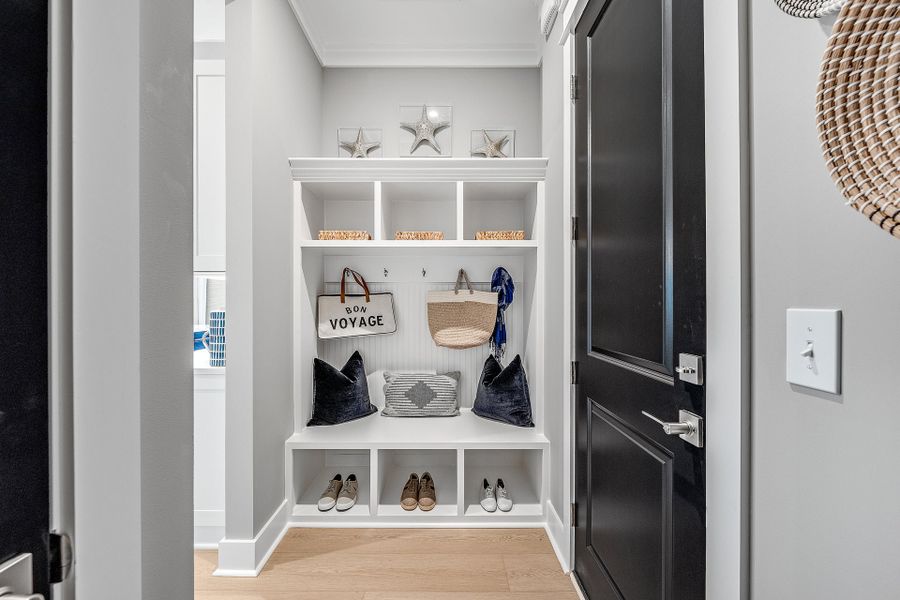 Representative furnished interior of a home built from the Lucas by Fischer Homes in The Villas at Longleaf Park, a Watersound Origins® community, Inlet Beach (Image 20).