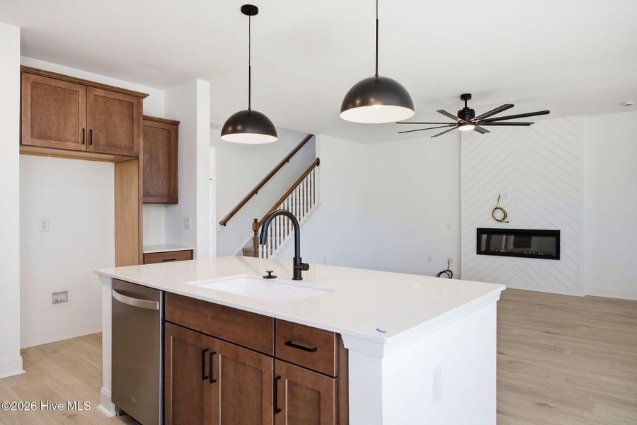 Furnished interior view inside a new home in Legacy Lakes, Aberdeen (Image 6).