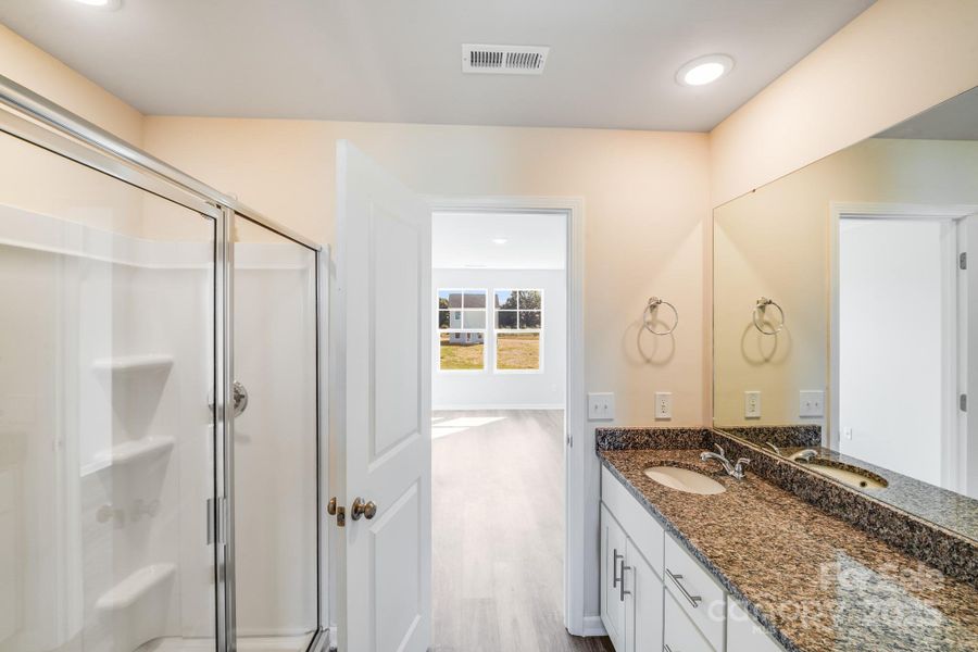 Furnished interior view inside a new home in , Statesville (Image 13). Furnished interior view inside a new home in , Statesville (Image 13).