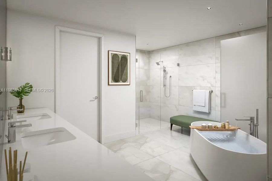 Furnished interior view inside a new home in Salato, Pompano Beach (Image 5).