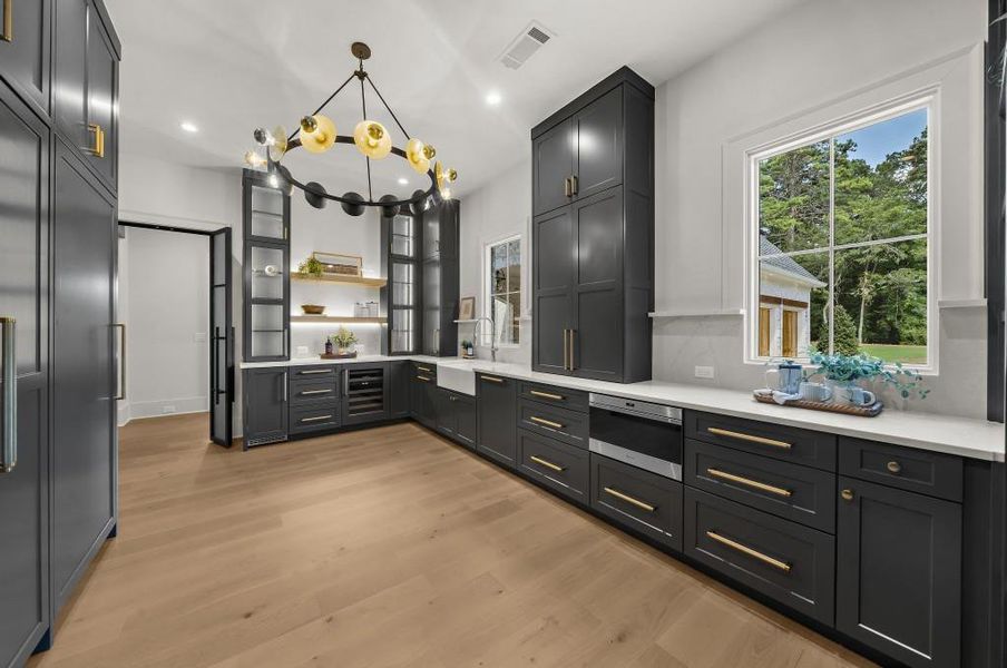 Furnished interior view inside a new home in , Alpharetta (Image 51).