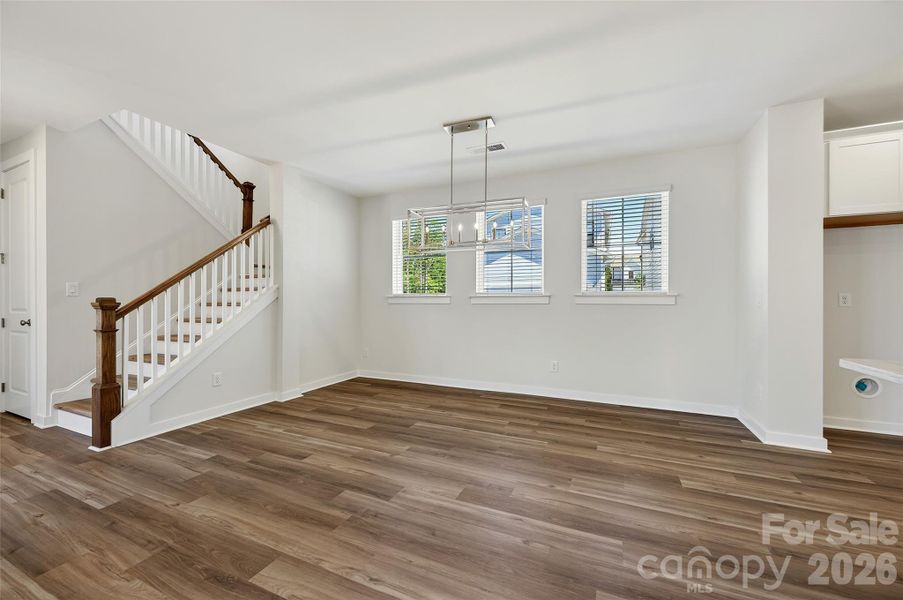 Spacious, unfurnished interior of a new home in The River District - Pioneer Collection, Charlotte (Image 18).