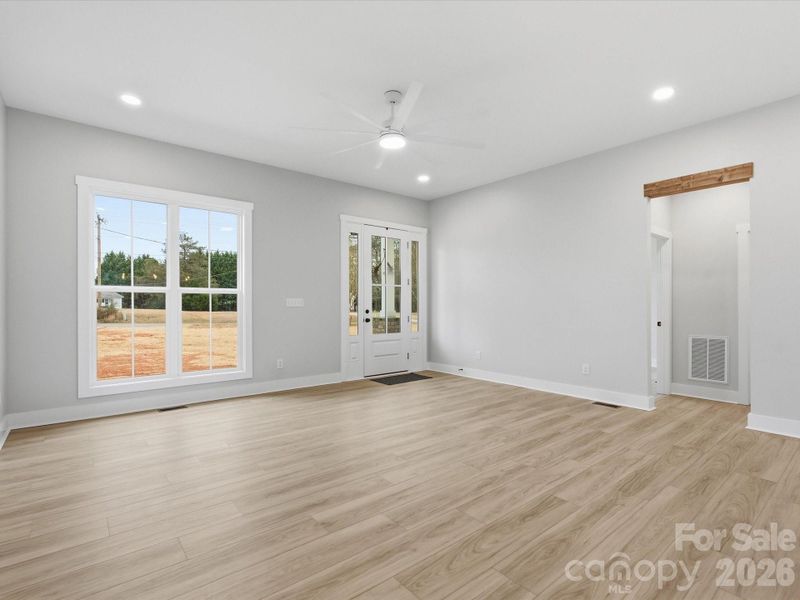 Spacious, unfurnished interior of a new home in , Bessemer City (Image 18).