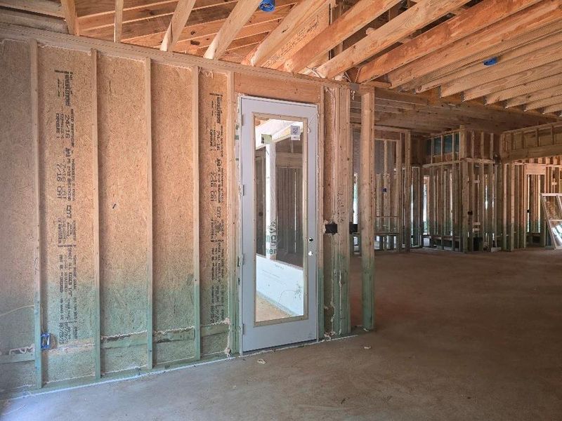 In-progress construction of a new home in , Stockbridge, GA (Image 9).