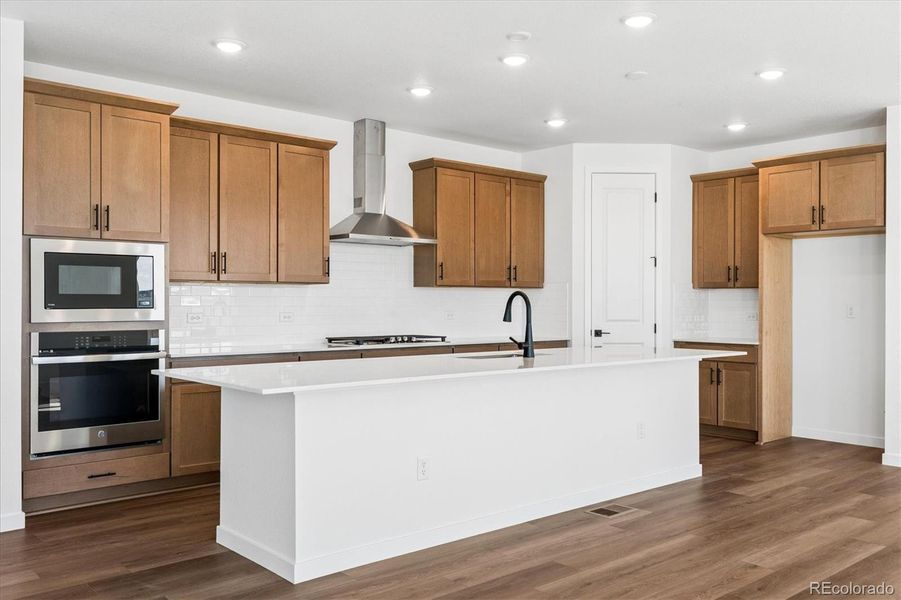 Furnished interior view inside a new home in The Summit at Meridian, Englewood (Image 5).