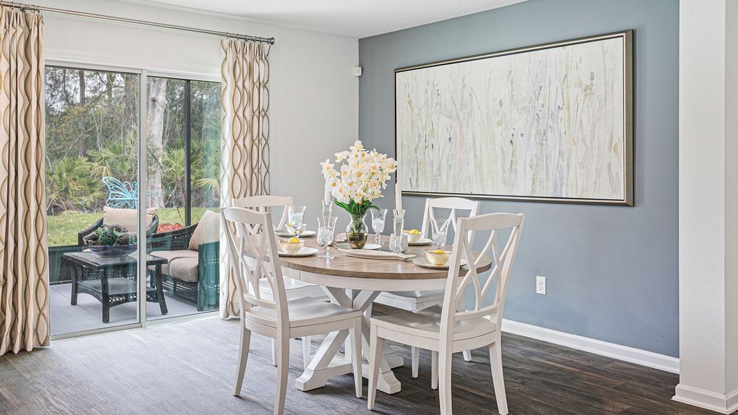 Representative furnished interior of a home built from the CALI by D.R. Horton in Palm Coast Homesites, Palm Coast (Image 11). Representative furnished interior of a home built from the CALI by D.R. Horton in Palm Coast Homesites, Palm Coast (Image 11).