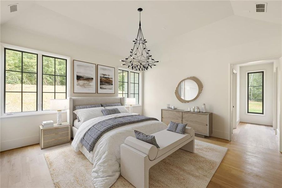 Furnished interior view inside a new home in , Chattahoochee Hills (Image 5).