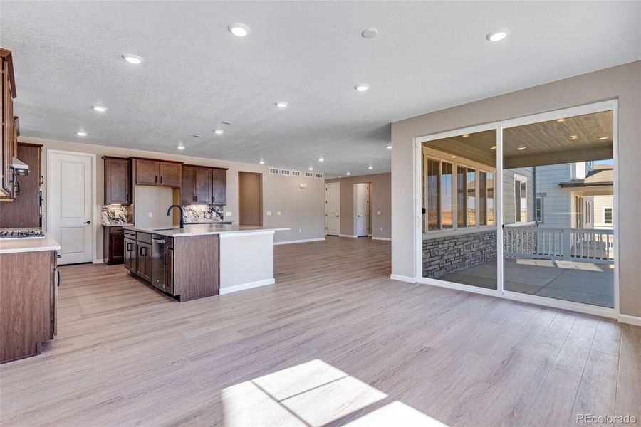 Spacious, unfurnished interior of a new home in Ensemble at The Aurora Highlands, Aurora (Image 21). Spacious, unfurnished interior of a new home in Ensemble at The Aurora Highlands, Aurora (Image 21).