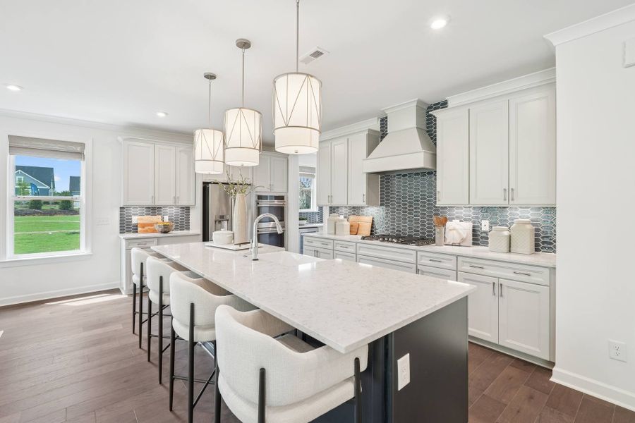 Representative furnished interior of a home built from the Poplar Ridge by Tri Pointe Homes in The Meadows Collection at Serenity, Fuquay Varina (Image 5).