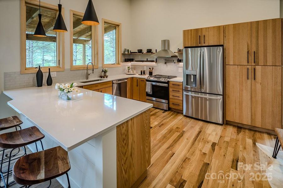 Furnished interior view inside a new home in , Fleetwood (Image 5).