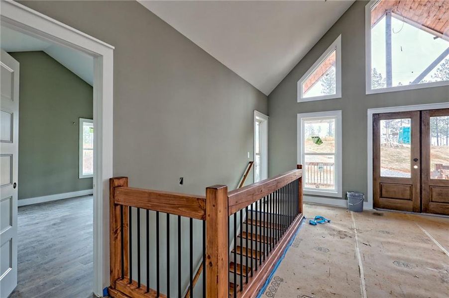 In-progress construction of a new home in , Talking Rock, GA (Image 38).