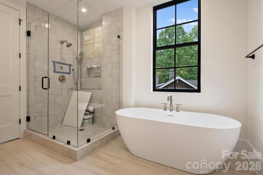 Furnished interior view inside a new home in , Charlotte (Image 19). Furnished interior view inside a new home in , Charlotte (Image 19).