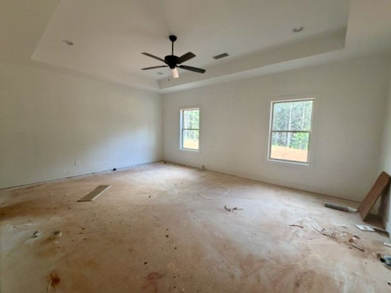 In-progress construction of a new home in Mitchell Farms, LaGrange, GA (Image 9).