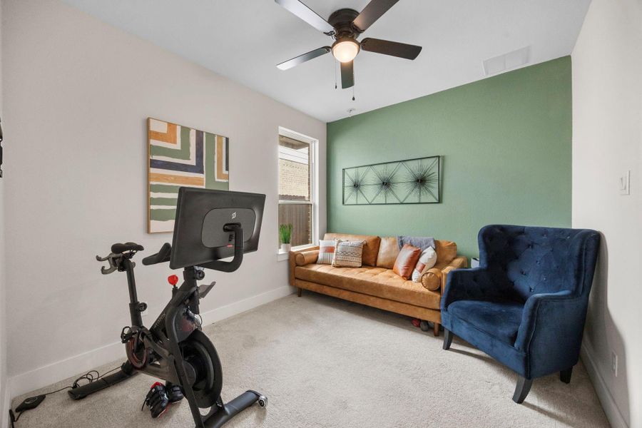 Furnished interior view inside a new home in , Fulshear (Image 23).