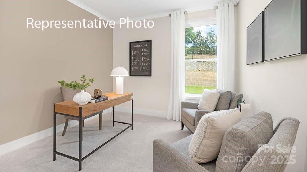 Furnished interior view inside a new home in Sanctuary at Southgate, Indian Trail (Image 21).