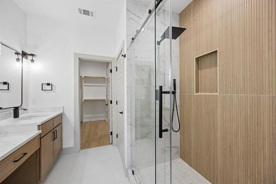 Furnished interior view inside a new home in , Sherman (Image 6). Furnished interior view inside a new home in , Sherman (Image 6).