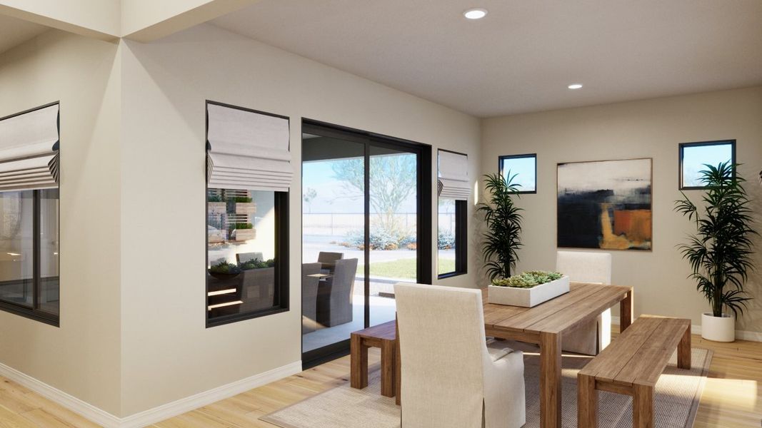 Furnished interior view inside a new home in Estates at Kings Ranch, Gold Canyon (Image 19). Furnished interior view inside a new home in Estates at Kings Ranch, Gold Canyon (Image 19).