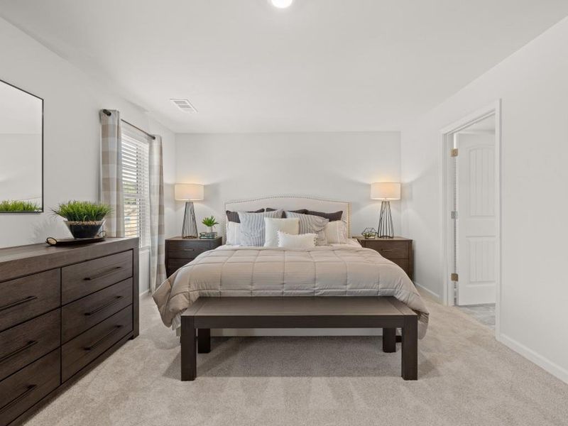 Furnished interior view inside a new home in Lost Creek, Dallas (Image 33).