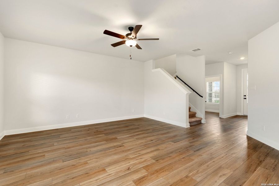 Spacious, unfurnished interior of a new home in Hightop Ridge, Converse (Image 8).