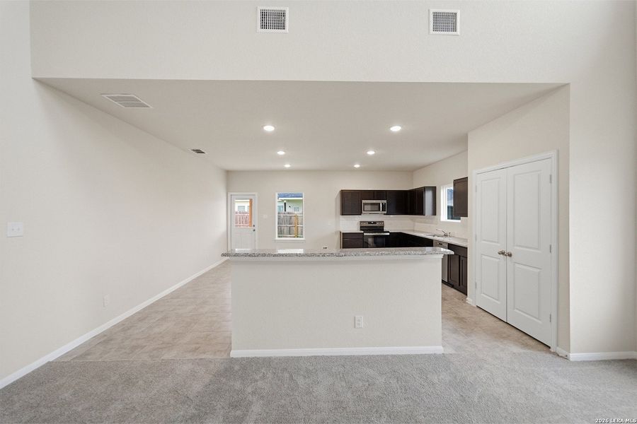 Furnished interior view inside a new home in , Seguin (Image 9). Furnished interior view inside a new home in , Seguin (Image 9).