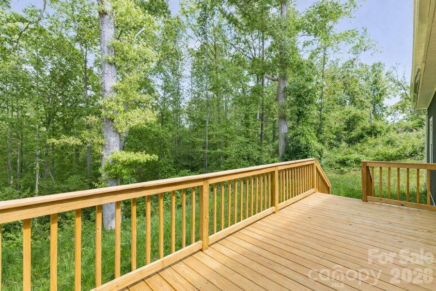 Exterior details and patio area of a home in , Hickory (Image 19).