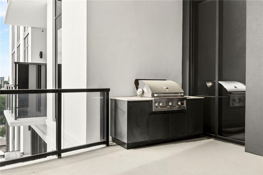 Furnished interior view inside a new home in The Dillon Buckhead, Atlanta (Image 7).