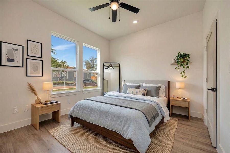Furnished interior view inside a new home in , Fort Worth (Image 30).