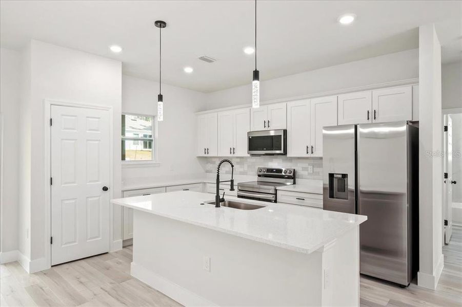 Furnished interior view inside a new home in , Citrus Springs (Image 8).