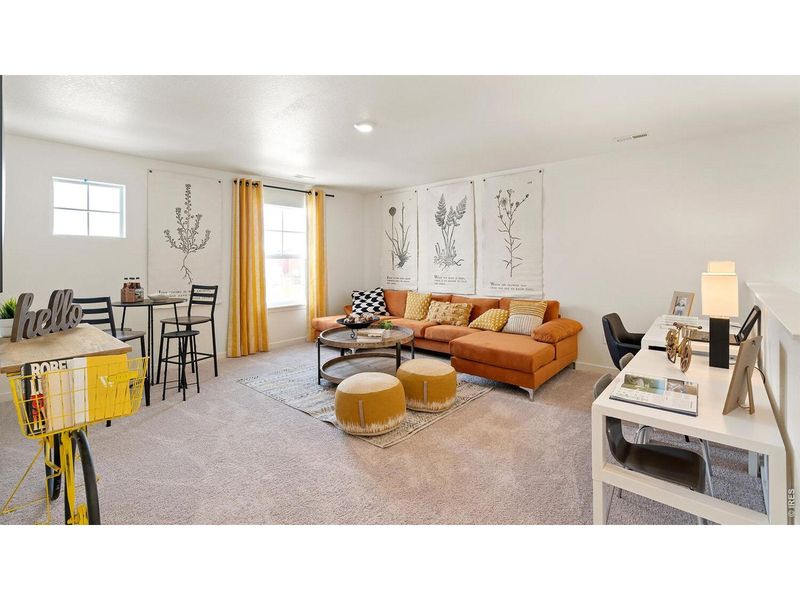 Furnished interior view inside a new home in Hansen Farm, Fort Collins (Image 12).