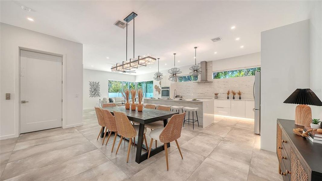Furnished interior view inside a new home in , Sarasota (Image 18).