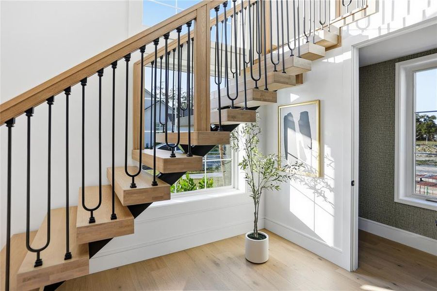 Furnished interior view inside a new home in , Oakland (Image 57). Furnished interior view inside a new home in , Oakland (Image 57).