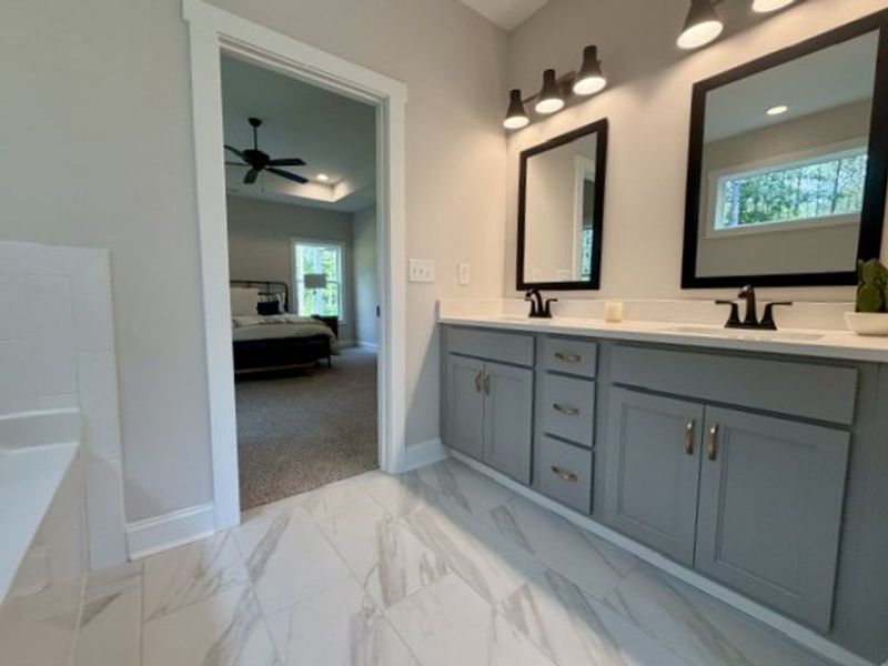 Furnished interior view inside a new home in Dove Creek, LaGrange (Image 10). Furnished interior view inside a new home in Dove Creek, LaGrange (Image 10).