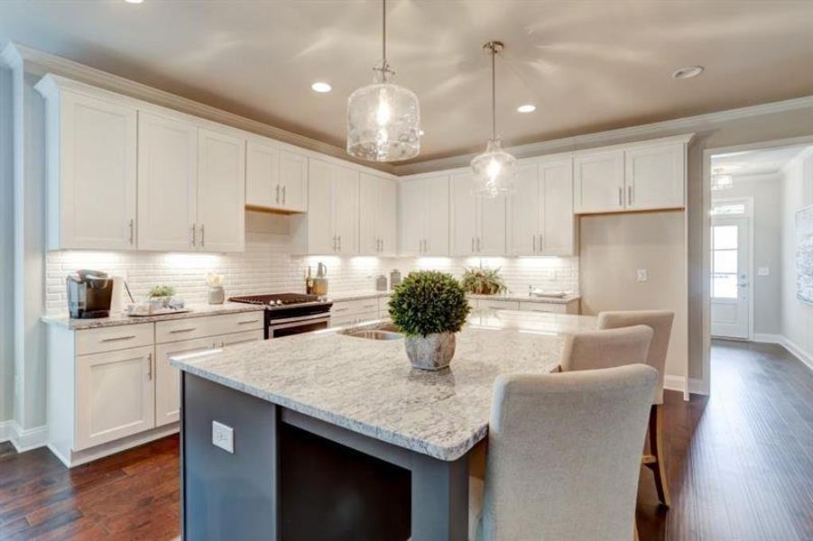 Furnished interior view inside a new home in Terraces at Paravel, Acworth (Image 3).