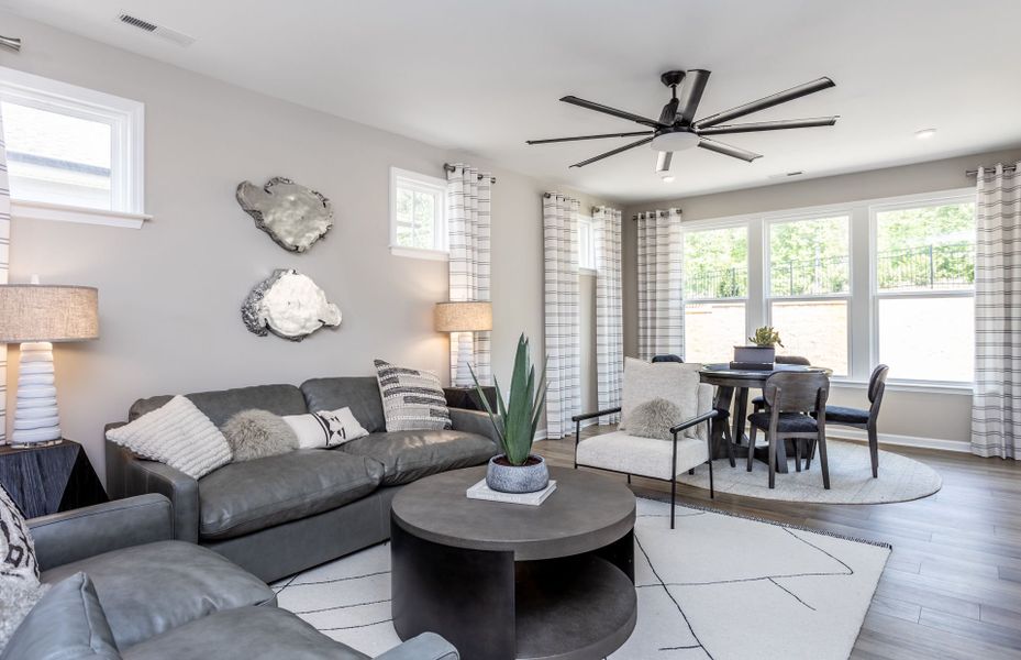 Light-Filled Living Area