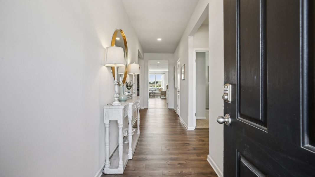 Furnished interior view inside a new home in The Parks, White House (Image 5). Furnished interior view inside a new home in The Parks, White House (Image 5).