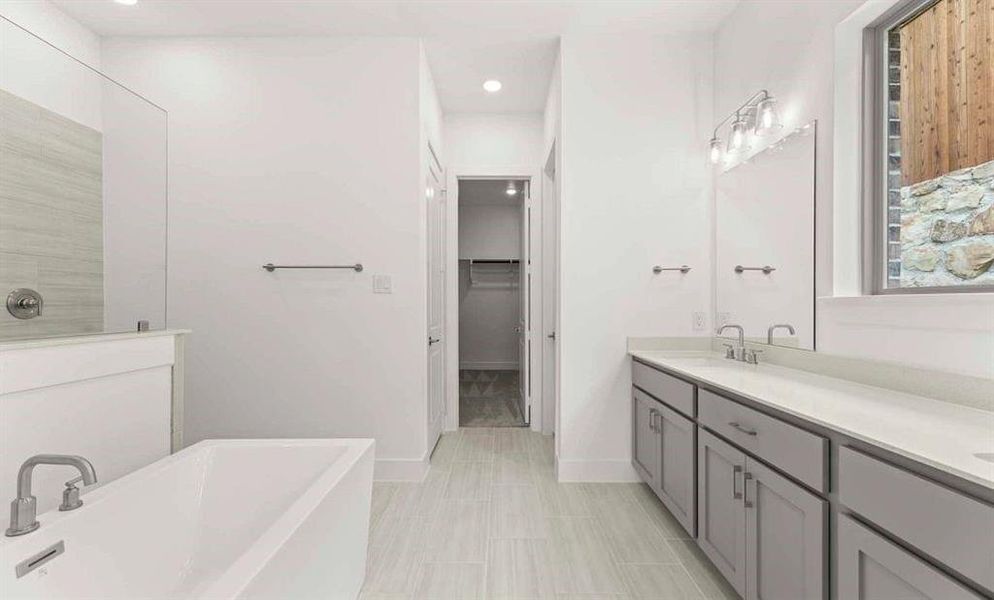 Primary Bathroom featuring the Milan Collection